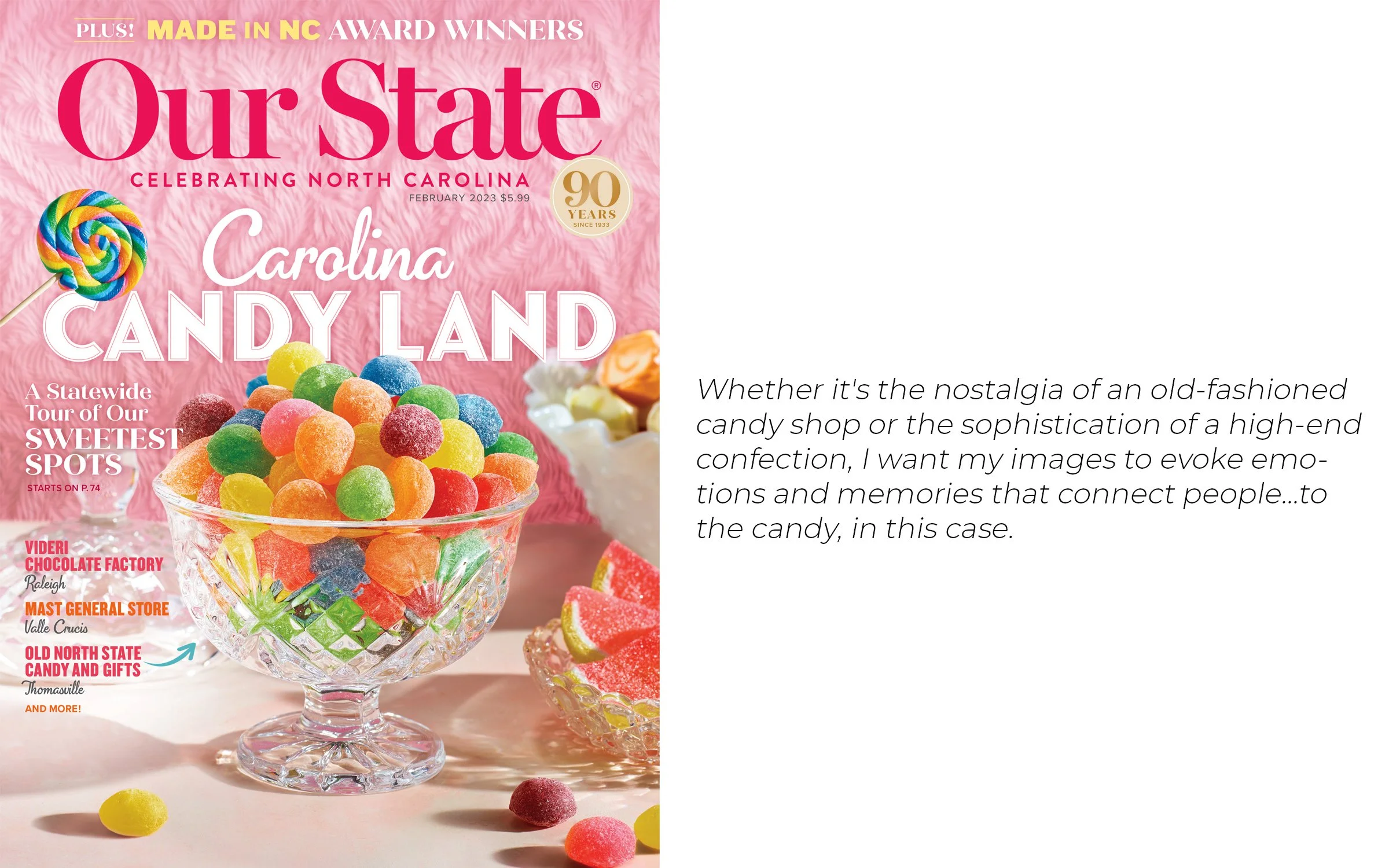 It's all about candy